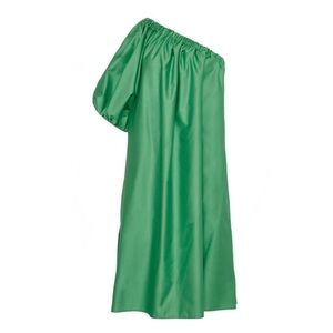 Devotion Twins One Shoulder Sfakia Dress Collage Green Size Small S